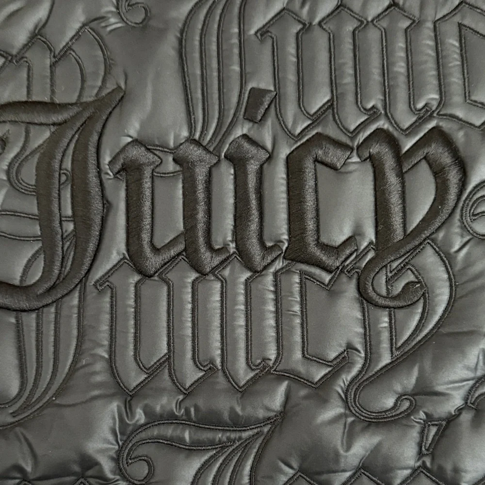 Juicy Couture Black Laptop Bag with Gold Chain